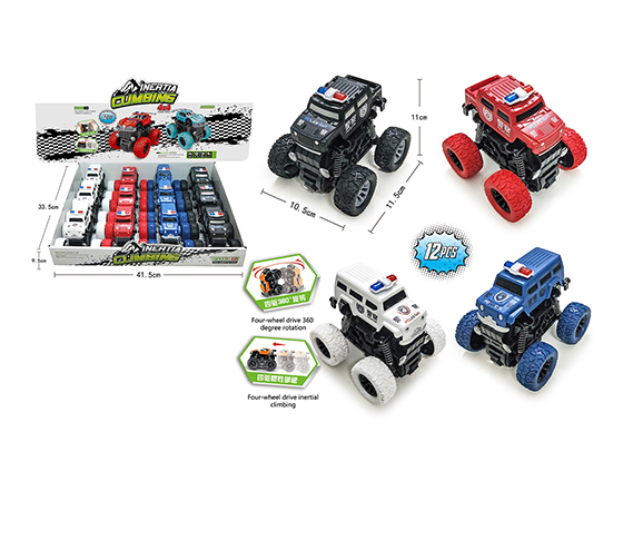 FRICTION 360 ° ROTARY POLICE VEHICLE