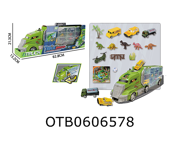 DINOSAUR CONTAINER TRUCK