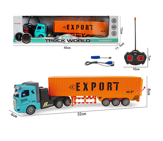 1：48 R/C 4CHANNELS TRUCK WITH LIGHT