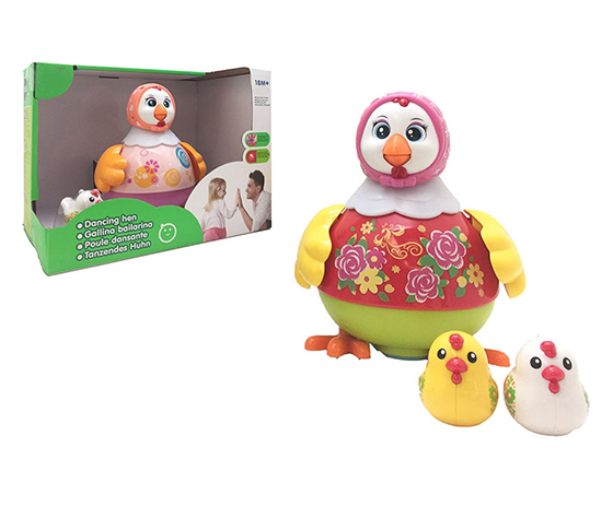 BATTERY OPERATED DANCING DUCK(WITH LIGHT AND MUSIC