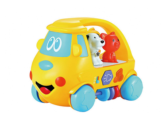 BUS WITH LIGHT MUSIC AND SOUND