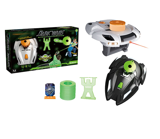 LUMINOUS BATTLE SPACE UFO (2 PACK)