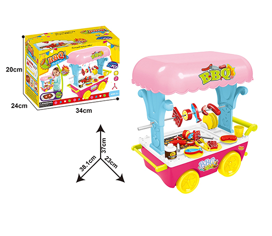 BBQ CART WITH LIGHT AND SOUND