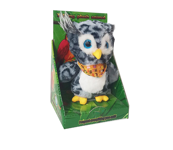 VOICE CONTROL OWL, WITH SOUND,RECORDING, LIGHTING,