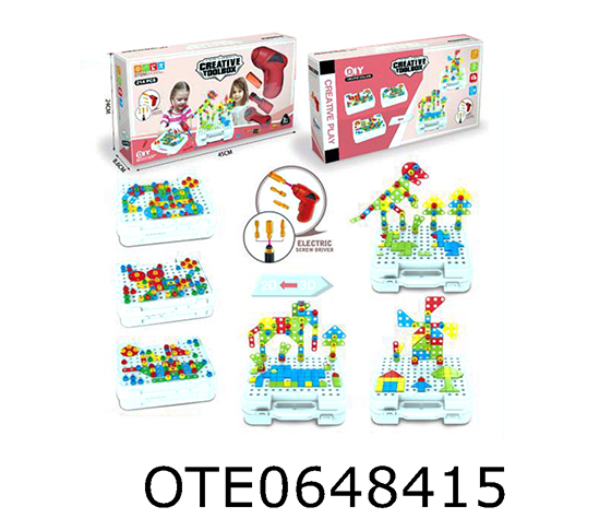 ASSEMBLED BUILDING BLOCKS 