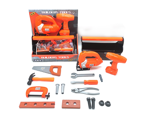 18PCS ELECTRIC JIG SAW WITH BATTERY