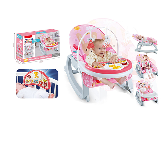 3 IN1 BABY ROCKING CHAIR WITH SHOCK ,MUSIC