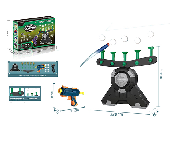 ASSEMBLY GUN+SUSPENDED FIRING TARGET
