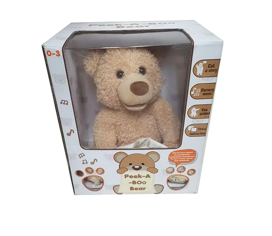 PEEKABOO BEAR  WITH MUSIC AND ACTION