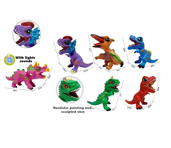 DINOSAUR WITH LIGHT AND SOUND