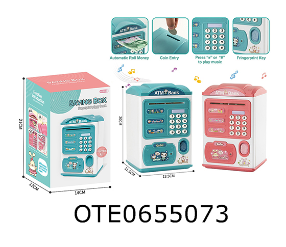 FINGERPRINT PIGGY BANK