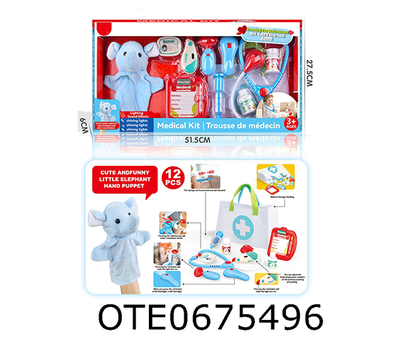 DOCTOR'S HAND PUPPET SET 