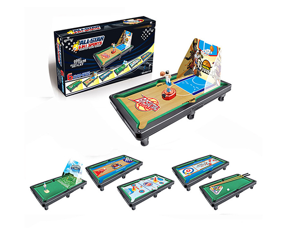 6 IN 1 DESKTOP GAMES