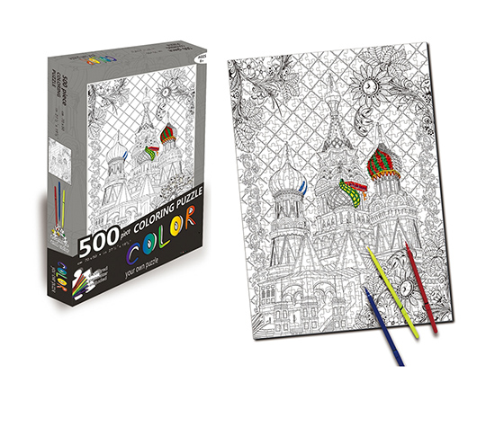 500PCS PUZZLE