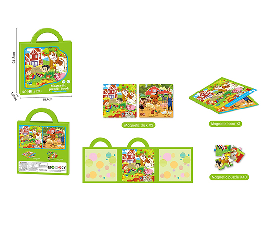MAGNETIC PUZZLE BOOK