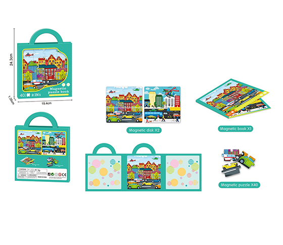MAGNETIC PUZZLE BOOK
