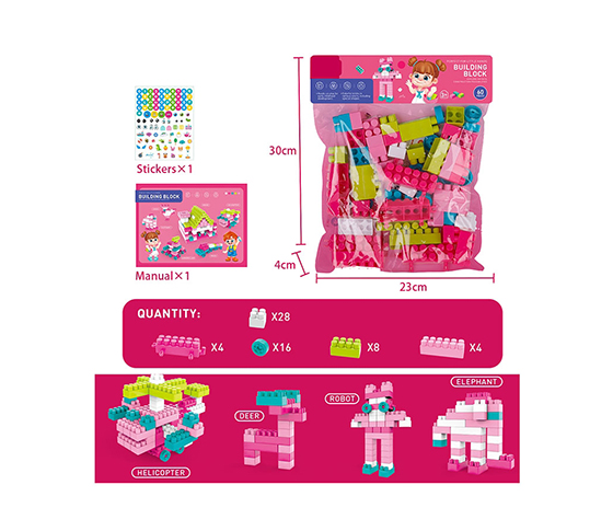 60PCS BLOCKS