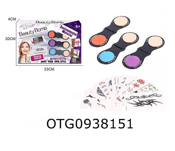HAIR DYEING AND TATTOO SET