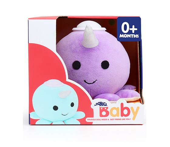 18CM PLUSH TOYS WITH MUSIC AND LIGHT
